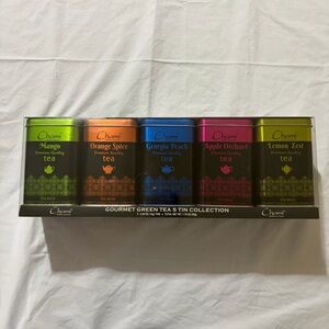 Chami Green Tea 5 Tin Collection NWT